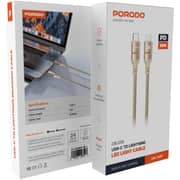 Porodo USB-C To Lightning Cable 1.2m Gold - PD-CBL0028-GD-L