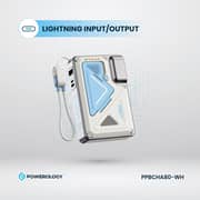 Powerology MagSafe Power Bank 10000mAh White - PPBCHA80-WH