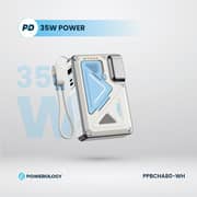 Powerology MagSafe Power Bank 10000mAh White - PPBCHA80-WH