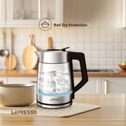 Lepresso Glass Kettle - LPCFFM0008-BK