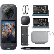 Insta360 X5 Black Action Camera With Essentials Bundle - INST-CINSAAHA-X504