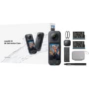 Insta360 X5 Black Action Camera With Essentials Bundle - INST-CINSAAHA-X504