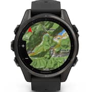 Garmin Fenix 8 Smartwatch Sapphire/Carbon Grey With Black/Pebble Grey Band - 010-02903-21