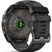 Garmin Fenix 8 Smartwatch Sapphire/Carbon Grey With Black/Pebble Grey Band - 010-02905-21