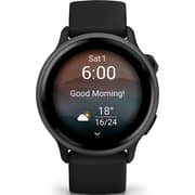 Garmin Vivoactive 6 Smartwatch Slate With Black Band - 010-02985-00