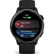 Garmin Vivoactive 6 Smartwatch Slate With Black Band - 010-02985-00