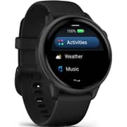 Garmin Vivoactive 6 Smartwatch Slate With Black Band - 010-02985-00