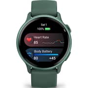 Garmin Vivoactive 6 Smartwatch Metallic Jasper Green - 010-02985-02