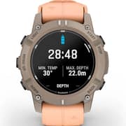 Garmin Descent G2 Dive Smartwatch Paloma With Shell Pink Band - 010-02986-00