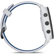 Garmin Forerunner 265 Smartwatch Black Bezel With Whitestone/Tidal Blue Band - 010-02810-11