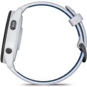 Garmin Forerunner 265 Smartwatch Black Bezel With Whitestone/Tidal Blue Band - 010-02810-11