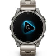 Garmin Fenix 8 Smartwatch Sapphire/Titanium With Vented Titanium Band - 010-02904-40