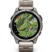 Garmin Fenix 8 Smartwatch Sapphire/Titanium With Vented Titanium Band - 010-02904-40