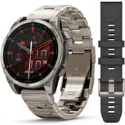 Garmin Fenix 8 Smartwatch Sapphire/Titanium With Vented Titanium Band - 010-02904-40