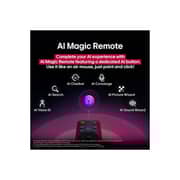 LG 48 inches OLED evo AI C5 4K 144Hz Smart TV with AI Magic Remote Dolby webOS25 2025 OLED48C56LA