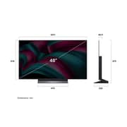 LG 48 inches OLED evo AI C5 4K 144Hz Smart TV with AI Magic Remote Dolby webOS25 2025 OLED48C56LA