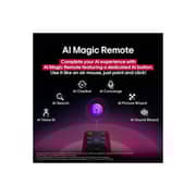 LG 55 Inch OLED evo AI C5 4K 144Hz Smart TV with AI Magic Remote Dolby webOS25 - OLED55C56LA 2025