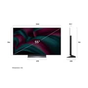 LG 55 Inch OLED evo AI C5 4K 144Hz Smart TV with AI Magic Remote Dolby webOS25 - OLED55C56LA 2025