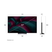 LG 77 Inch OLED evo AI C5 4K 144Hz Smart TV with AI Magic Remote Dolby webOS25 - OLED77C56LA 2025