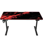 GamerTek Elevate X Gaming Desk Red/Black - 71474