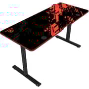 GamerTek Elevate X Gaming Desk Red/Black - 71474