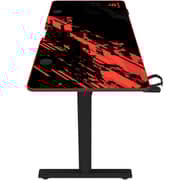 GamerTek Elevate X Gaming Desk Red/Black - 71474