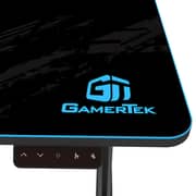 GamerTek Elevate X Gaming Desk Blue/Black - 71475