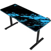 GamerTek Elevate X Gaming Desk Blue/Black - 71475