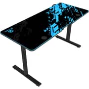 GamerTek Elevate X Gaming Desk Blue/Black - 71475