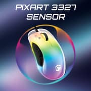 GamerTek Halo Gaming Mouse Black - 73455