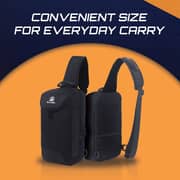 GamerTek Esports Sling Bag Black - 74381