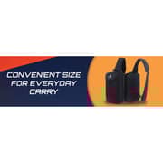GamerTek Esports Sling Bag Black - 74381
