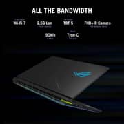 Asus ROG Strix G16 Gaming (2025) Laptop - 2nd Series / Intel Core Ultra 7-255HX / 16inch FHD+ / 1TB SSD / 32GB RAM / 12GB NVIDIA GeForce RTX 5070 Graphics / Windows 11 Home / English & Arabic Keyboard / Volt Green / Middle East Version - [G615LR-RV052W]