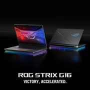 Asus ROG Strix G16 Gaming (2025) Laptop - 2nd Series / Intel Core Ultra 7-255HX / 16inch WQXGA / 1TB SSD / 16GB RAM / 8GB NVIDIA GeForce RTX 5060 / Windows 11 Home / English & Arabic Keybaord / Eclipse Gray / Middle East Version - [G615LM-G1SU7161W]