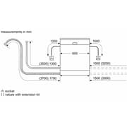Bosch Series 2 Free Standing Dishwasher - SMS26AI00M