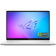 Asus ROG Zephyrus G16 Gaming (2025) Laptop - AMD Ryzen AI 7-350 / 16inch WQXGA / 2TB SSD / 32GB RAM / 8GB NVIDIA GeForce RTX 5070 Graphics / Windows 11 Home / English & Arabic Keyboard / White / Middle East Version - [GA605KP-AI-OLED322W]