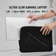 Asus ROG Zephyrus G16 Gaming (2025) Laptop - AMD Ryzen AI 7-350 / 16inch WQXGA / 2TB SSD / 32GB RAM / 8GB NVIDIA GeForce RTX 5070 Graphics / Windows 11 Home / English & Arabic Keyboard / White / Middle East Version - [GA605KP-AI-OLED322W]