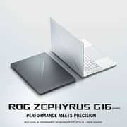 Asus ROG Zephyrus G16 Gaming (2025) Laptop - AMD Ryzen AI 7-350 / 16inch WQXGA / 1TB SSD / 32GB RAM / 8GB NVIDIA GeForce RTX 5060 Graphics / Windows 11 Home / English & Arabic Keyboard / Eclipse Gray / Middle East Version - [GA605KM-AI-OLED132W]