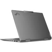 Lenovo ThinkPad X1 Gen 9 2-in-1 Convertible (2025) Laptop - 1st Gen / Intel Core Ultra 7-155U / 14inch WUXGA / 1TB SSD / 32GB / Intel Graphics / Windows 11 Pro / English & Arabic Keyboard / Grey / Middle East version - [21KE000CGR] + Wireless Headset