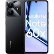 Realme Note 60X 4G 64GB 3GB RAM Marble Black Dual Sim Smartphone - RMX3938 - Middle East Version