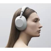 Sony WH Series Wireless Noise Cancelling Over-Ear Headphones - Platinum Silver