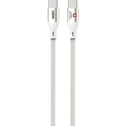 Swiss Military Type-C To C Cable 1m White - SMCBCC100WLED1M