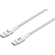 Swiss Military Type-C To C Cable 1m White - SMCBCC100WLED1M