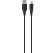Green Lion USB-A To C Cable 1m Black - GNPVCUSATCBK