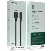 Green Lion USB-C To Lightning Cable 2m Black - GNPVCATL2MBK