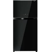 Toshiba Top Mount Refrigerator 608 Liter Black Glass - GR-RT835WE-PGFXK