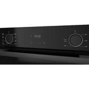 Ferre FryArt Built-in Electric Oven 60cm Black + BGBAR59 Microwave Grill + MS163 Electric Hob + DP60SS1000P Chimney Hood + BGBAR61 Dishwasher + BGBAR60 BF