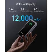 Anker Power Bank 12000mAh Black - A1335 + A1902 Base Charger Black