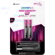 Rafeed Comfortlife AAA Rechargeable Batteries And Charger Set - EQ0751
