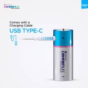Rafeed Comfortlife 16340 Rechargeable Battery And Charger Set - EQ0755